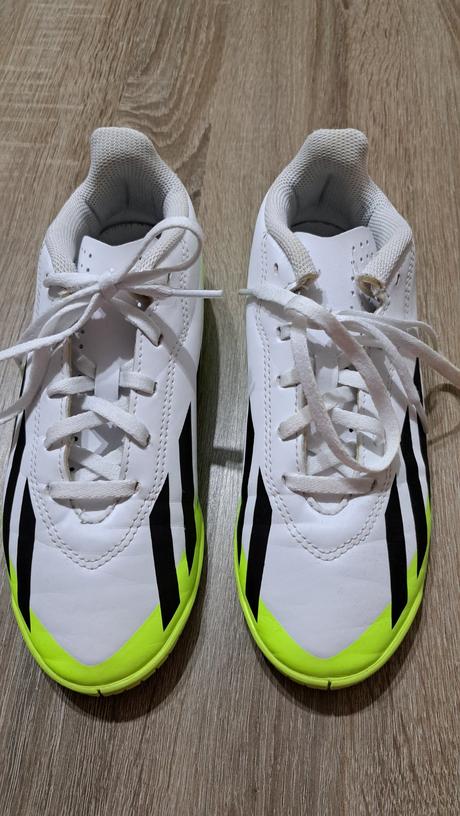 Bielo-zelené halovky adidas, adidas,36