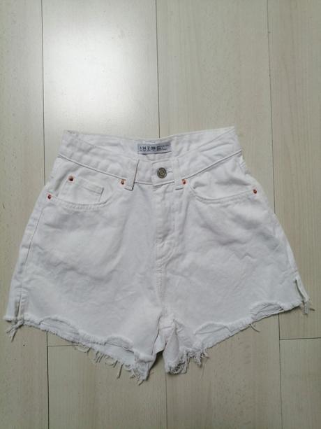 Kratase dámske biele riflove vel. 34, denim co,xs