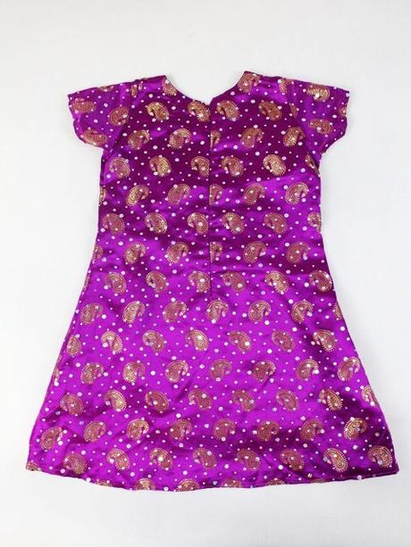 Kostým indické šaty veľ.10-11 rokov a,