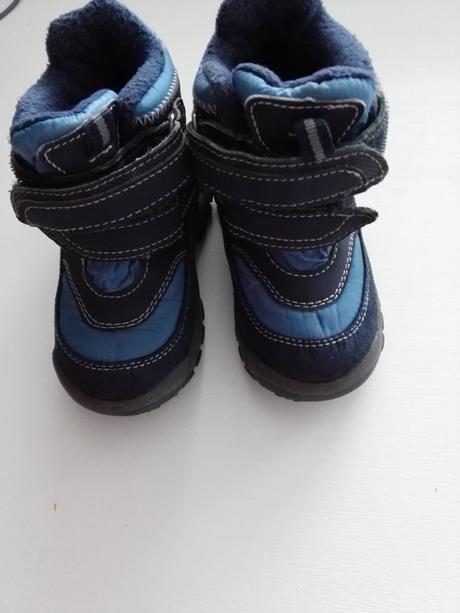 Topánky modré, tentex, vel. 23, 23