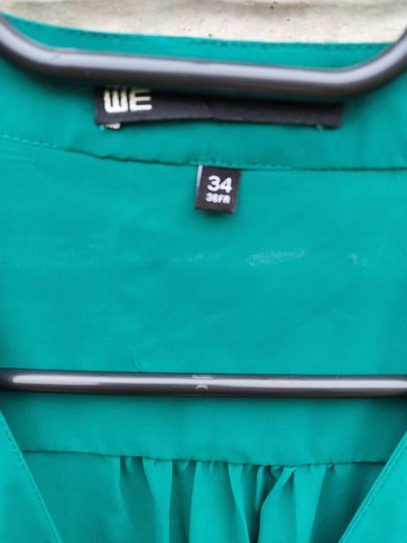 Zelená blúzka s mašľou, 34