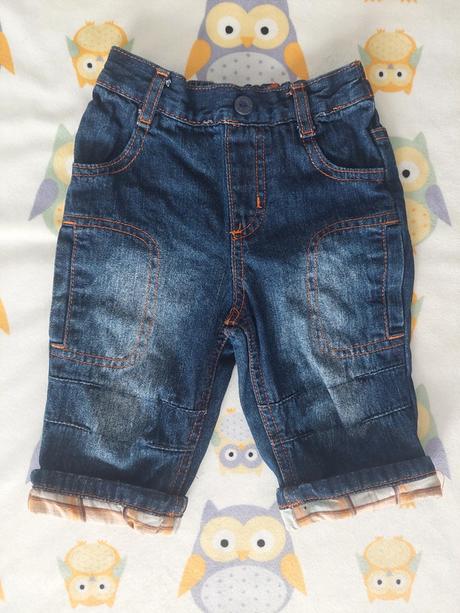 Frajeské rifle zn.baby mac veľ.68, baby mac,68