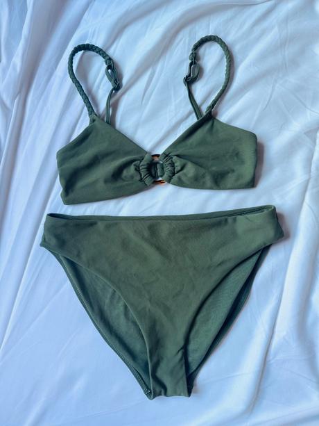 Khaki bikiny c&a dámske ako nové s-m, c&a,m
