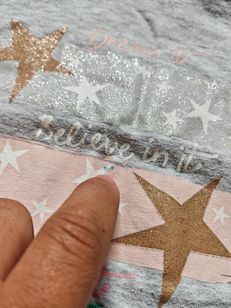 Tričko hviezdy 140, f&f,140