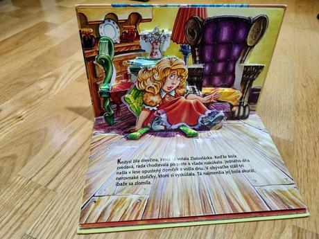 Leporelo zlatovláska a tri medvede, 