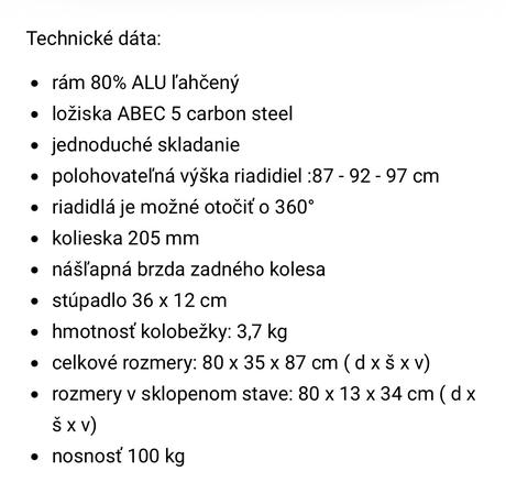Kolobežka zn. spartan, 
