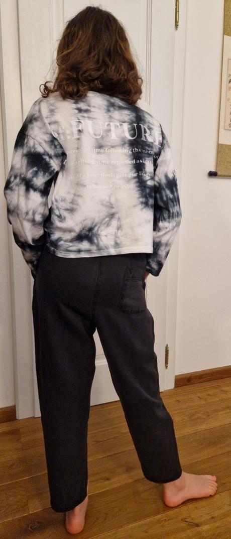 Crop tricko.zara dlhy rukav, zara,134