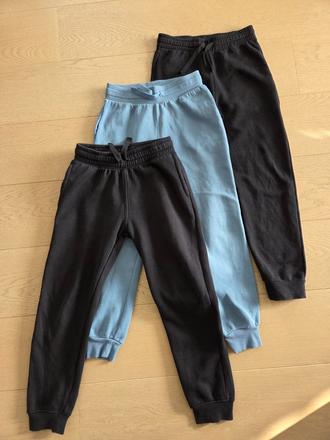 3 x tepláky h&m, veľ.140, h&m,140