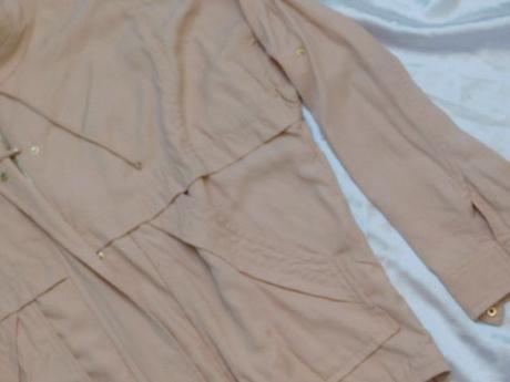 Trendy bunda/vetrovka s rooll-up rukavmi, zara,xs