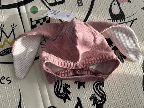 Zimna ciapka zajko, h&m,86