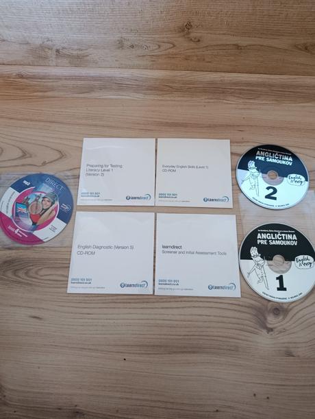 Cd s anglickým jazykom, 