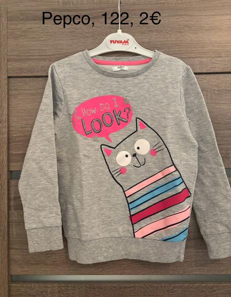 Tričko s dlhým rukávom, pepco,122