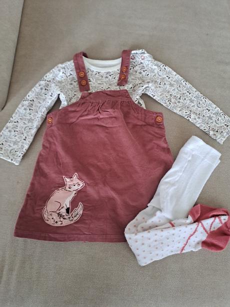 Komplet pre dievčatko, pepco,80