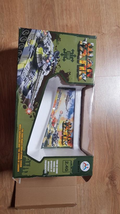 Tank na ovladanie,