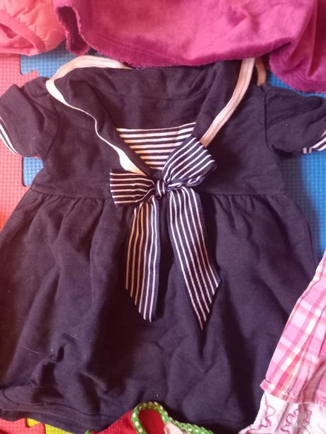 Mix oblečenia 80-92 (rifle, tepl. supr., šaty), 86–98