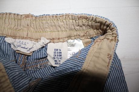 Letné nohavice, h&m,74