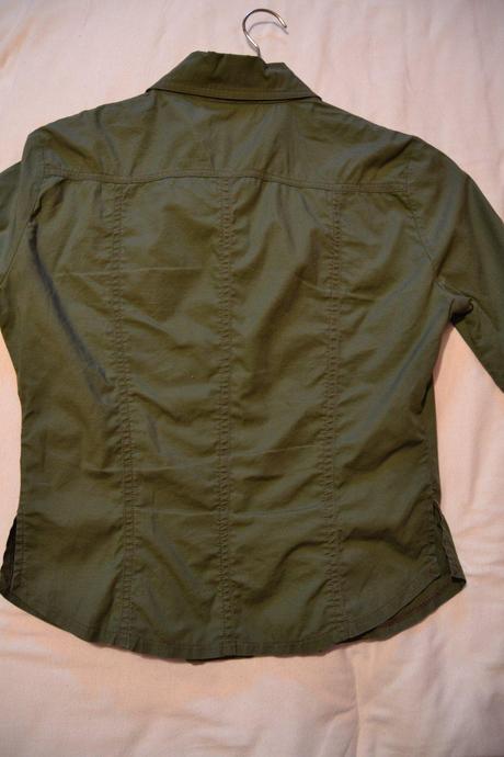 Khaki košieľka, s