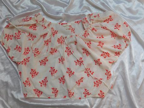 Letna lanova bluzka, h&m,40 / l