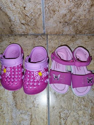 Dievčenská letna obuv 2 páry, 20