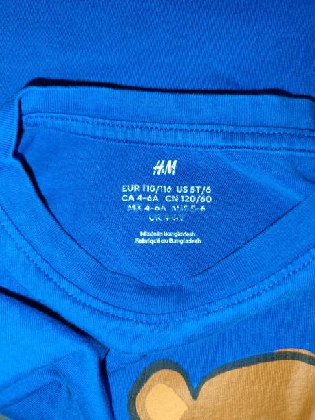 Tričká s dlhým rukávom (h&m), h&m,110