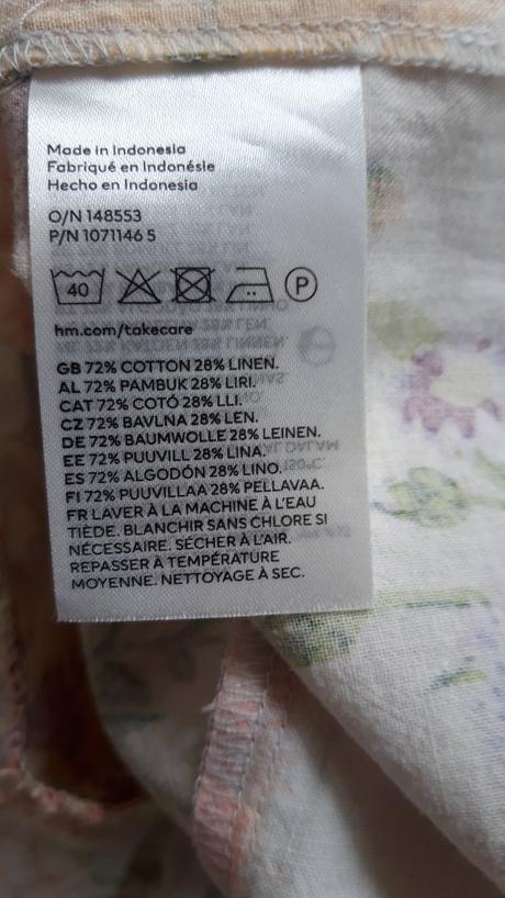 Mini letné šaty, h&m,s