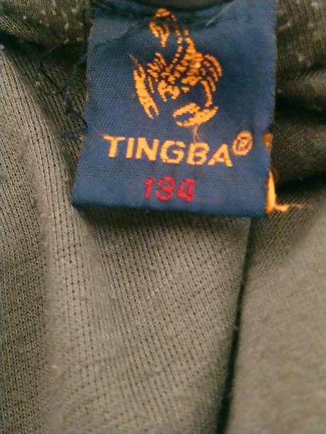 Tmavo  sivá prechodná bunda, tingba, 128-134 cm, 134