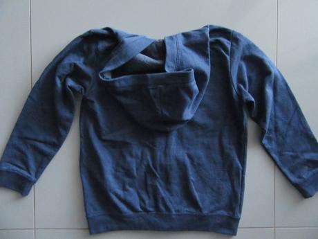 Modrá mikina aloha, m&co,140