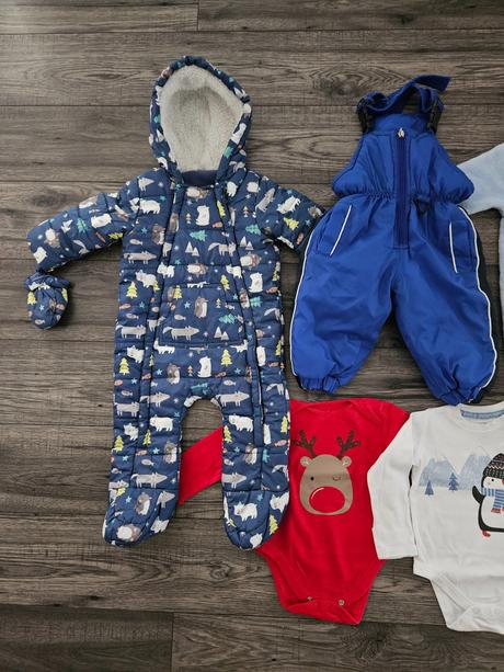 Zimné oblečenie pre chlapčeka 74, 68–80
