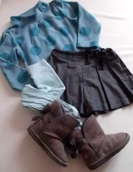 Kraťasková suknička pre 3-5 roč. slečnu, 110