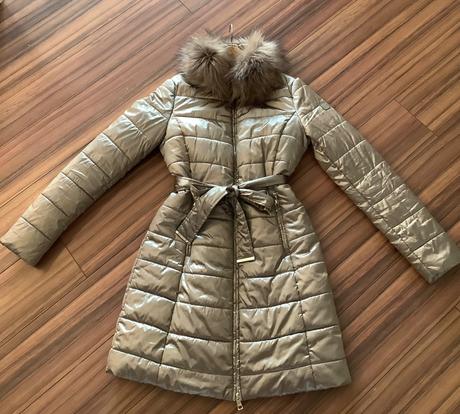 Elegantna bunda s kozusinkou liu jo, liu jo,m