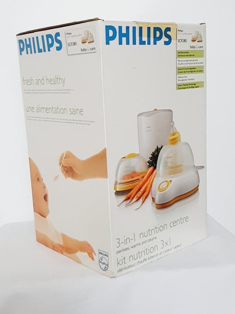 Philips 3in1 sterilizuje, ohrieva a varí pokrm, 