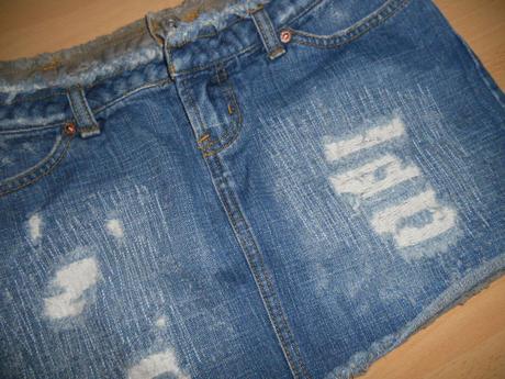 Rifľová minisukňa, topshop,xs