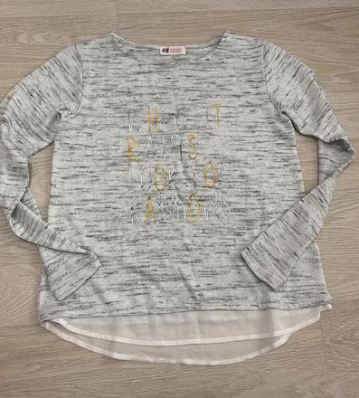 Tenký pulóver, h&m,146