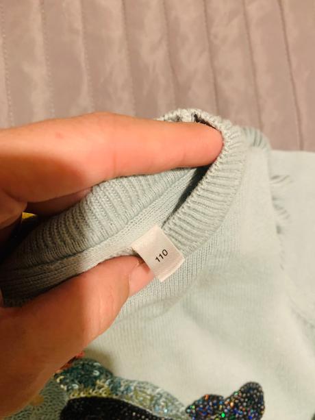 Svetrik s volánmi, c&a,104