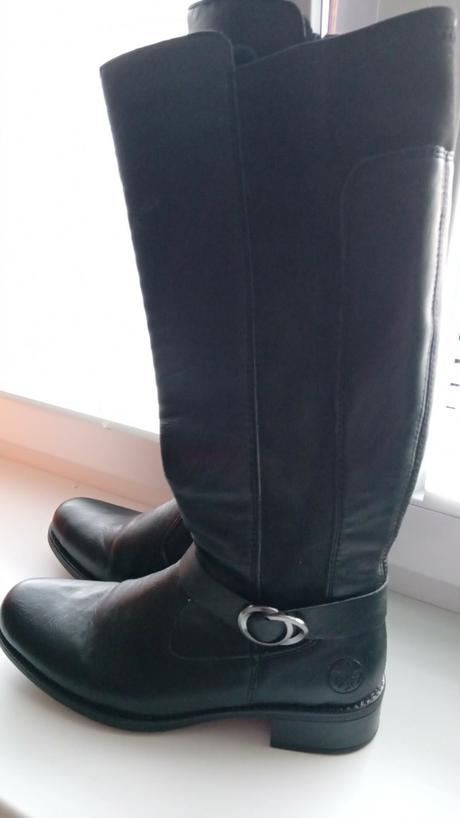 Čierne čižmy rieker, rieker,39