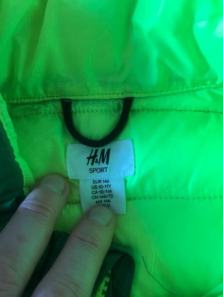 Detská bunda, h&m,146