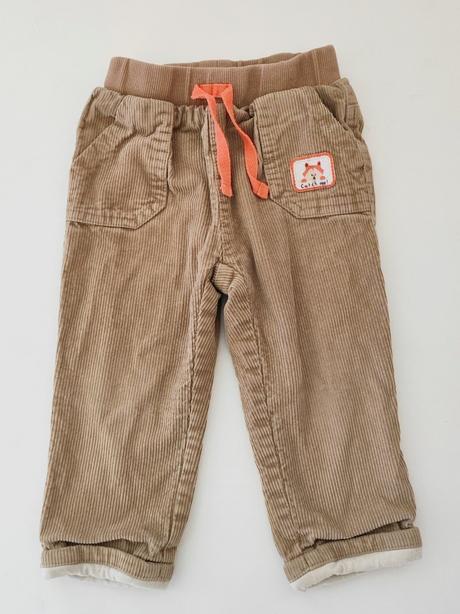 Zateplené nohavice, ergee,80