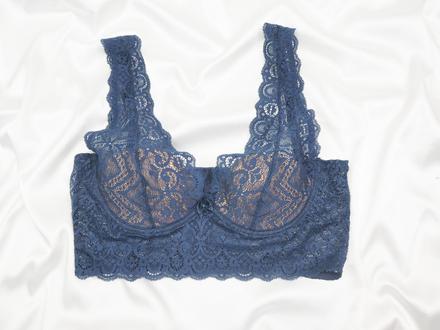 Kvalitné čipkovaná podprsenka 75 b, 75b