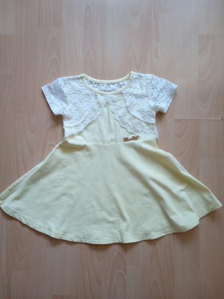 Krásne letné dievčenské šaty (2r.), 92