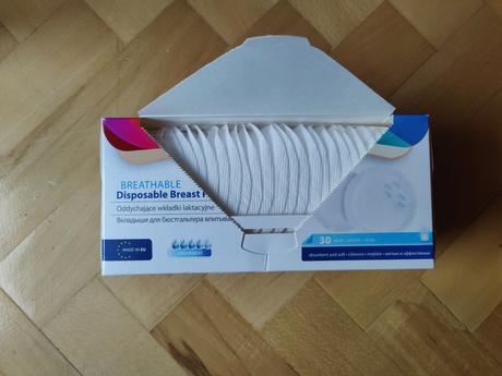 Jednorazové prsné vložky do podprsenky, 