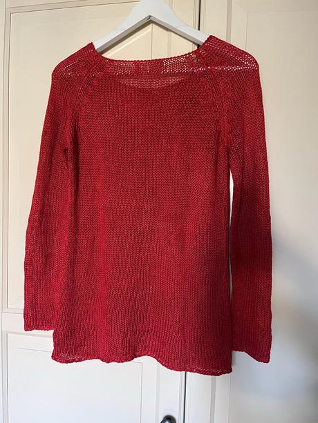 Červený svetrík xs/s, xs