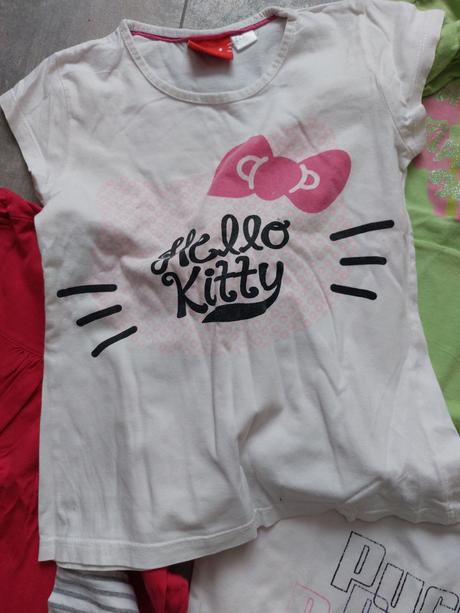 Dievčenské tričká s krátkym rukávom, 122