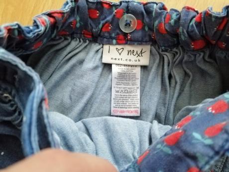 Riflova suknička next, next,80