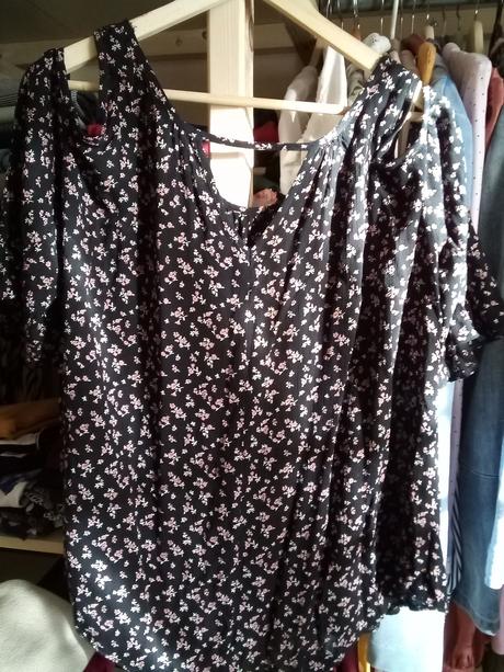 Blúzka so spadnutými rukávmi, clockhouse,42