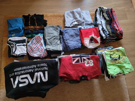 Chlapčenské oblečenie 3-7r., 10kg, 