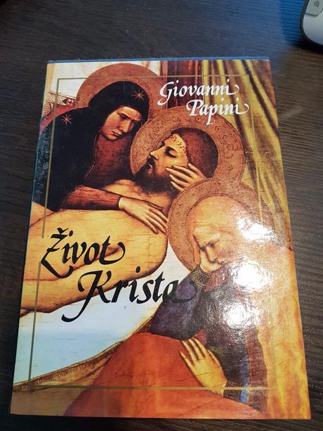 Kniha život krista-hruba vazba,