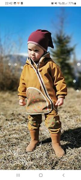 Vimba sofvelová bunda s barančekom a softvelové gate s fleecom