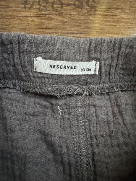 Mušelínové nohavice, reserved,80