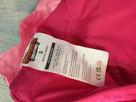 Kostym princezná peach super mario 5-7 rokov, 