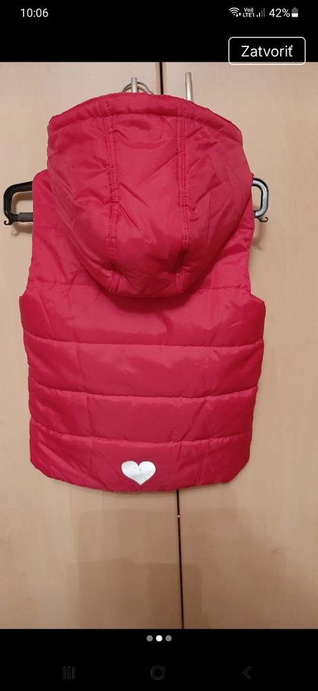 Vesticka bez rukávov, lupilu,116